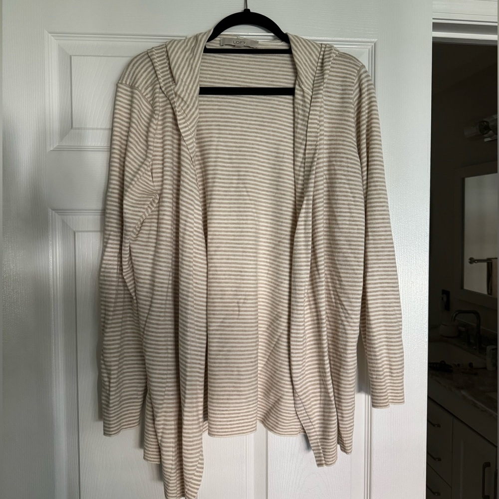 Women's Loft cotton hooded jacket/cardigan